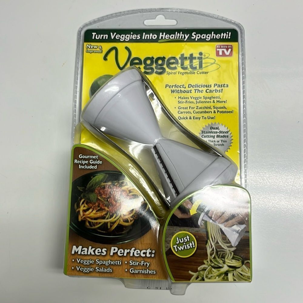 Veggetti Turn Vegetables to Healthy Spaghetti As Seen on TV Pasta Without Carbs